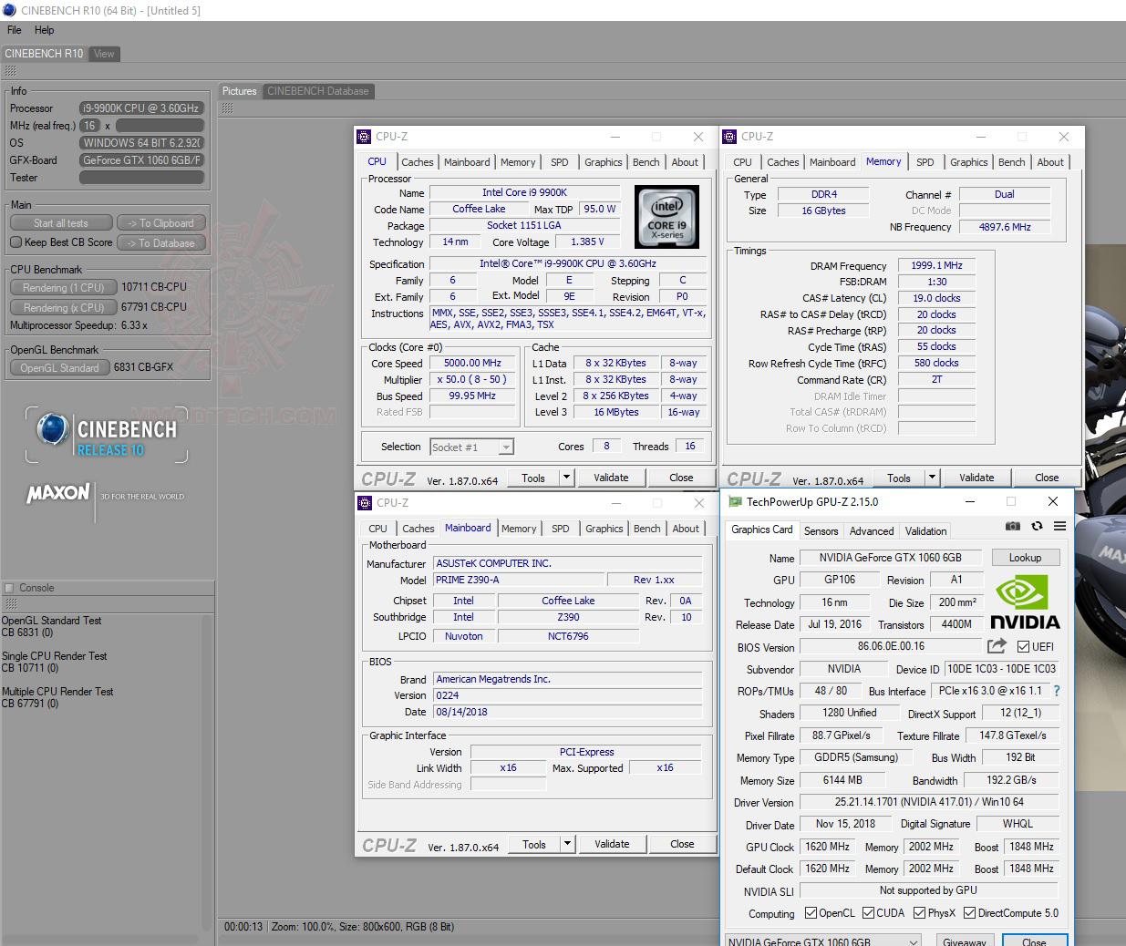 c10 ASUS PRIME Z390 A REVIEW