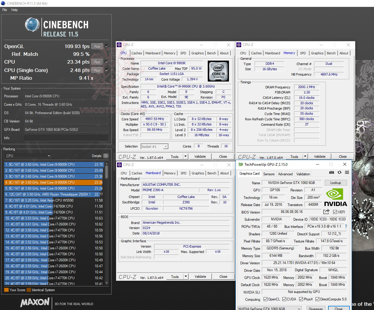 c11 ASUS PRIME Z390 A REVIEW