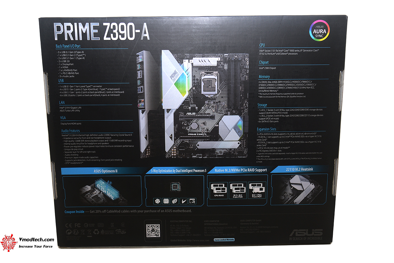 dsc 2008 ASUS PRIME Z390 A REVIEW