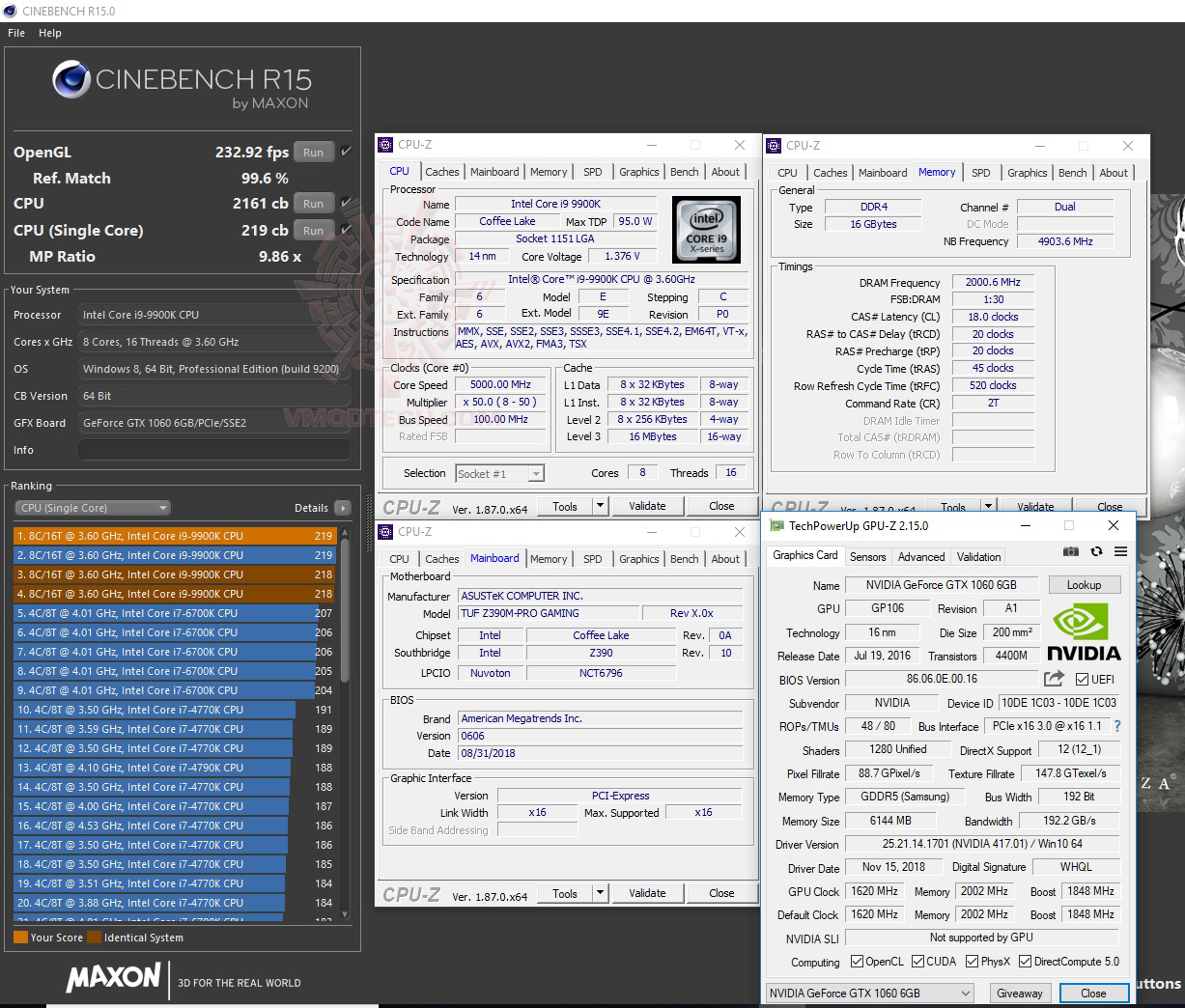 c15 ASUS TUF Z390M PRO GAMING REVIEW