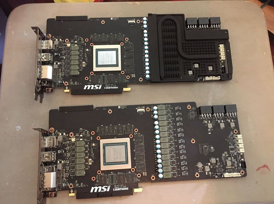 msi 2080 ti lightning z เผยภาพ PCB การ์ดจอ MSI GeForce RTX 2080 Ti Lightning Z ที่แรงแบบโอเวอร์คล๊อกสูงถึง 2450Mhz กันเลยทีเดียว