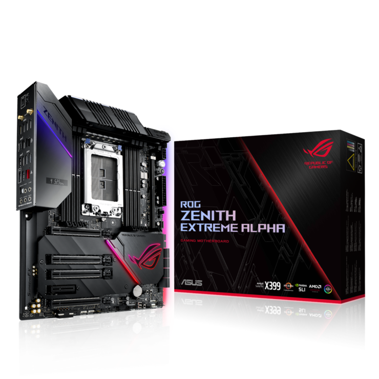 rog-ze-alpha-gaming-with-box-custom-custom-740x740 rog ze alpha gaming with box custom custom 740x740 เอซุสเปิดตัวเมนบอร์ด ASUS ROG Zenith Extreme Alpha X399 และ ROG Rampage VI Extreme Omega X299 รุ่นใหม่ล่าสุดที่มาในแพลตฟอร์ด AMD Ryzen Threadripper และ Intel Core X สำหรับคอ HEDT สุดโหดโดยเฉพาะ!!!