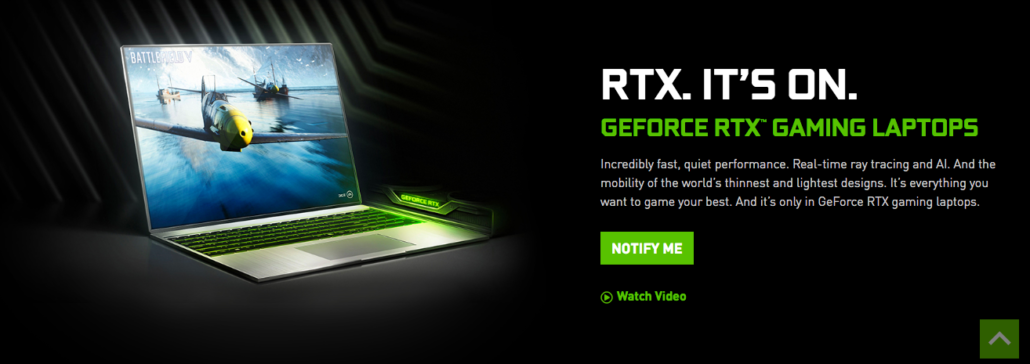 screen-shot-2019-01-07-at-11_13_13-am-1030x364 screen shot 2019 01 07 at 11 13 13 am 1030x364 NVIDIA เปิดตัวการ์ดจอตัวแรง NVIDIA GeForce RTX 20 Mobility ในสถาปัตย์ Turing ลงสู่ตลาดโมบายแล๊ปท๊อปในระดับ Hi End เกมส์มิ่ง ทั้งในรุ่น GeForce ลงแล๊ปท๊อป 40รุ่นและแยกรุ่น Max Q อีก 17รุ่น