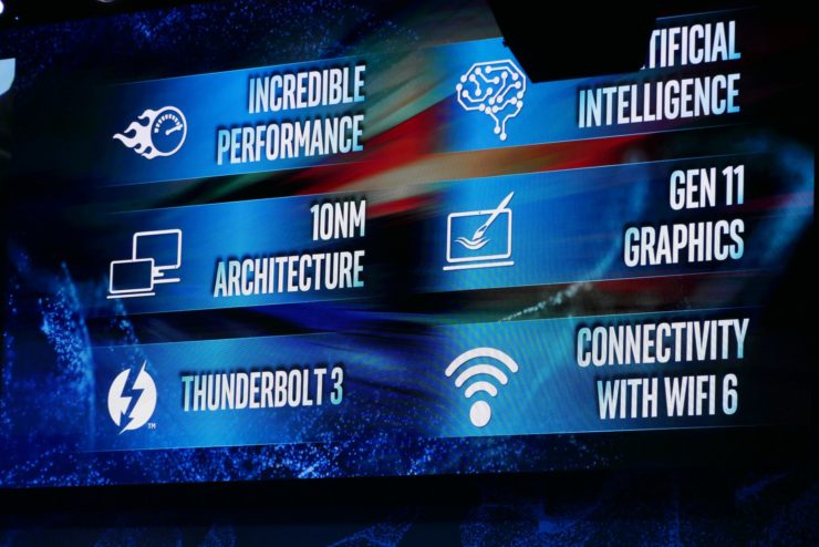 Intel เปิดตัวซีพียูรุ่นใหม่ล่าสุด Ice Lake Mobility SOC ขนาดสถาปัตย์ 10nm HVM พร้อมกราฟฟิกการ์ด Intel Gen 11 graphics ในตัวและ Thunderbolt 3 ใหม่ล่าสุด