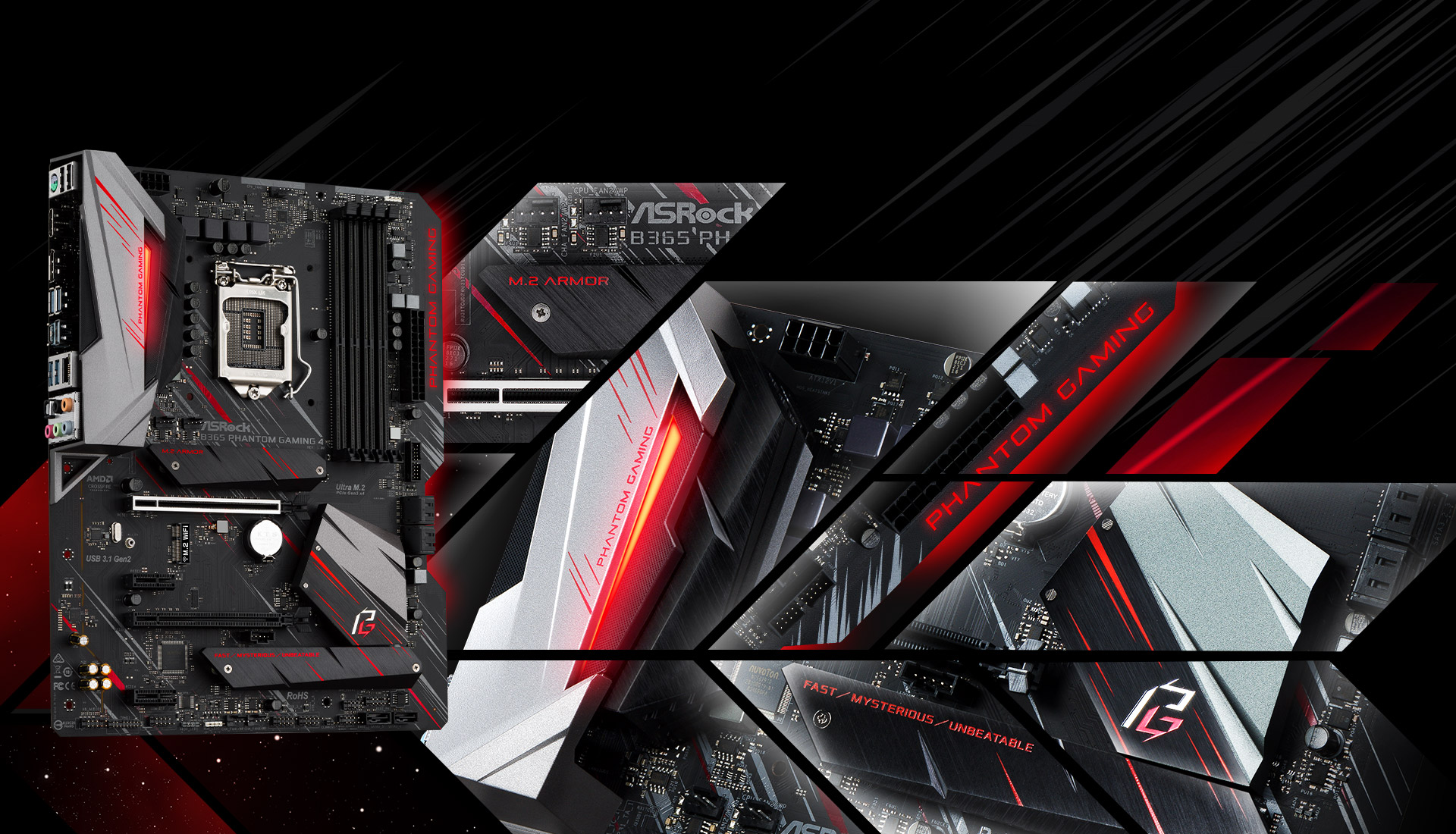 20190107 power redefined the new asrock b365 motherboard series b365 pg    ASRock เปิดตัวเมนบอร์ด ASRock B365 รุ่นใหม่ล่าสุดมากถึง 5รุ่นด้วยกันประสิทธิภาพมาเต็มพร้อมความคุ้มค่าที่จับต้องต้องได้!!  