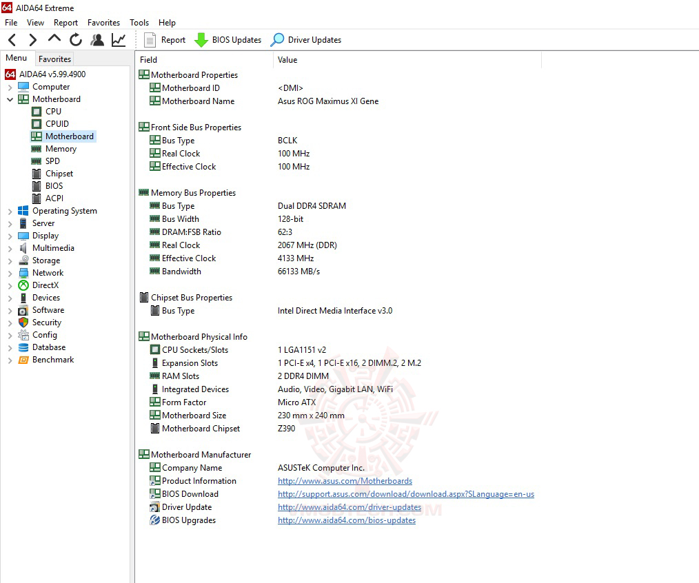 mb ASUS ROG MAXIMUS XI GENE REVIEW