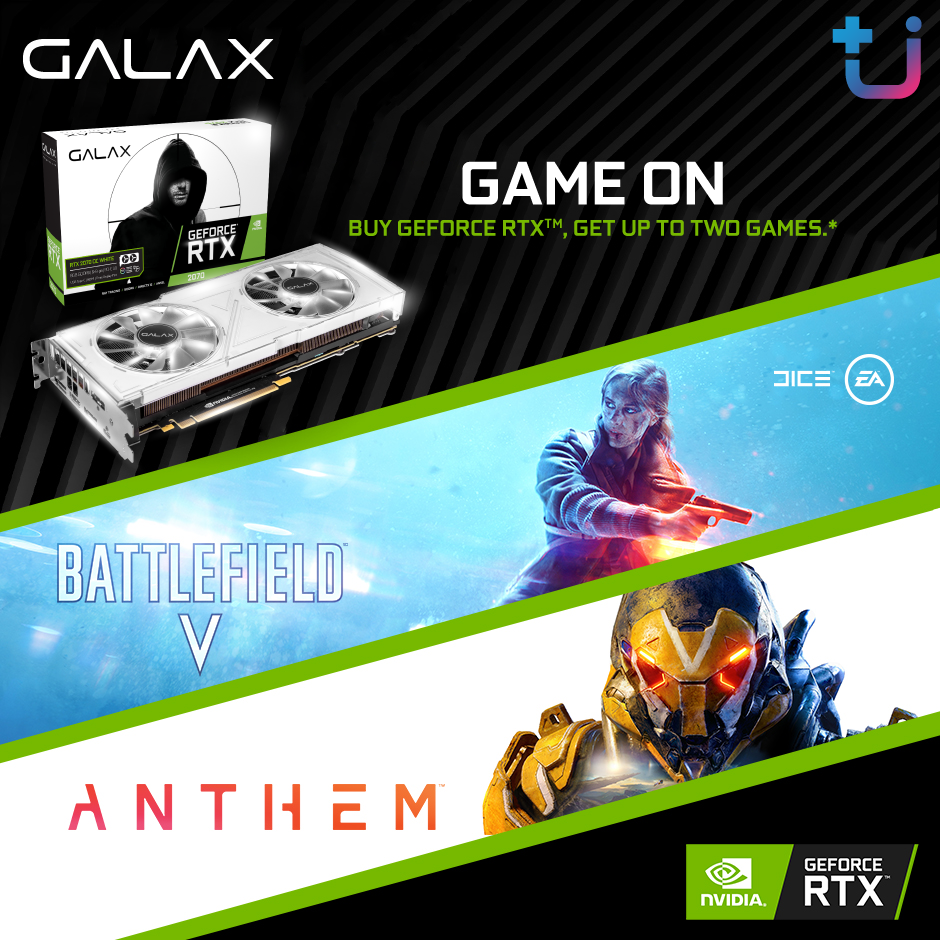 free2game คุ้มสุดๆ ซื้อ GALAX RTX วันนี้....  มีสิทธิ์รับ Code เกมถึง 2 เกม ฟรีๆ !!!!