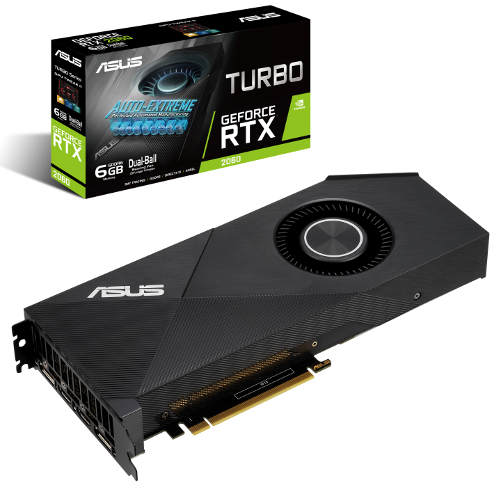 turbo rtx2060 6g boxvga1 720x720 ASUS เอาใจเกมเมอร์ ส่งการ์ดจอตระกูล RTX2060 ทั้ง 3 รุ่น และเกมมิ่งคีย์บอร์ด 2 รุ่น ลุยตลาดไทย