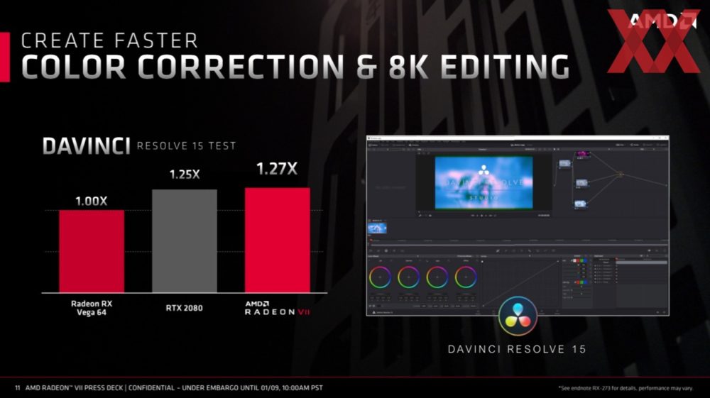 amd ces 2019 radeon vii 11 1000x561 ส่องข้อมูลรายละเอียด AMD Radeon Vega VII การ์ดจอเกมส์มิ่งขนาด 7nm รุ่นแรกของโลก