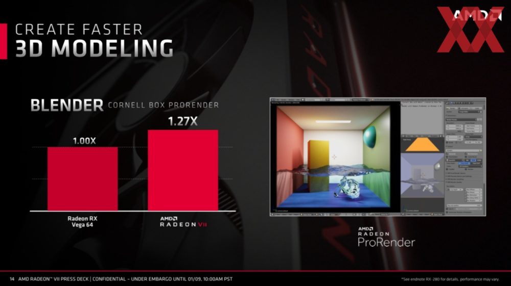 amd ces 2019 radeon vii 14 1000x561 ส่องข้อมูลรายละเอียด AMD Radeon Vega VII การ์ดจอเกมส์มิ่งขนาด 7nm รุ่นแรกของโลก