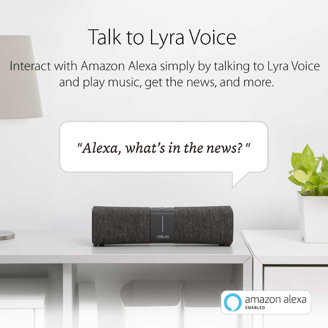 ASUS เปิดตัว Lyra Voice ผู้ช่วยอัจฉริยะในบ้านคุณที่ครบจบในเครื่องเดียว