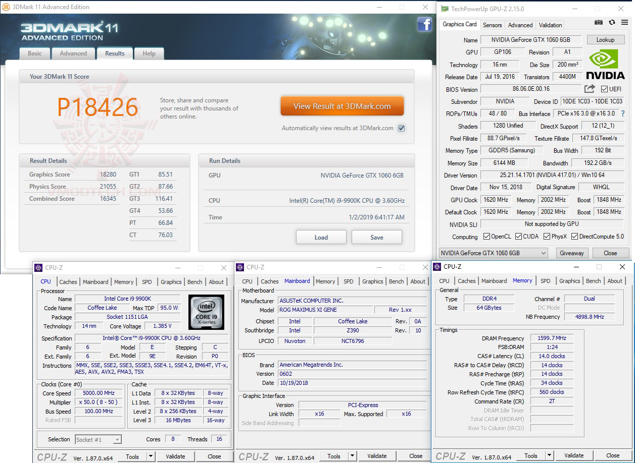 untitled 11 64 ASUS ROG MAXIMUS XI GENE REVIEW