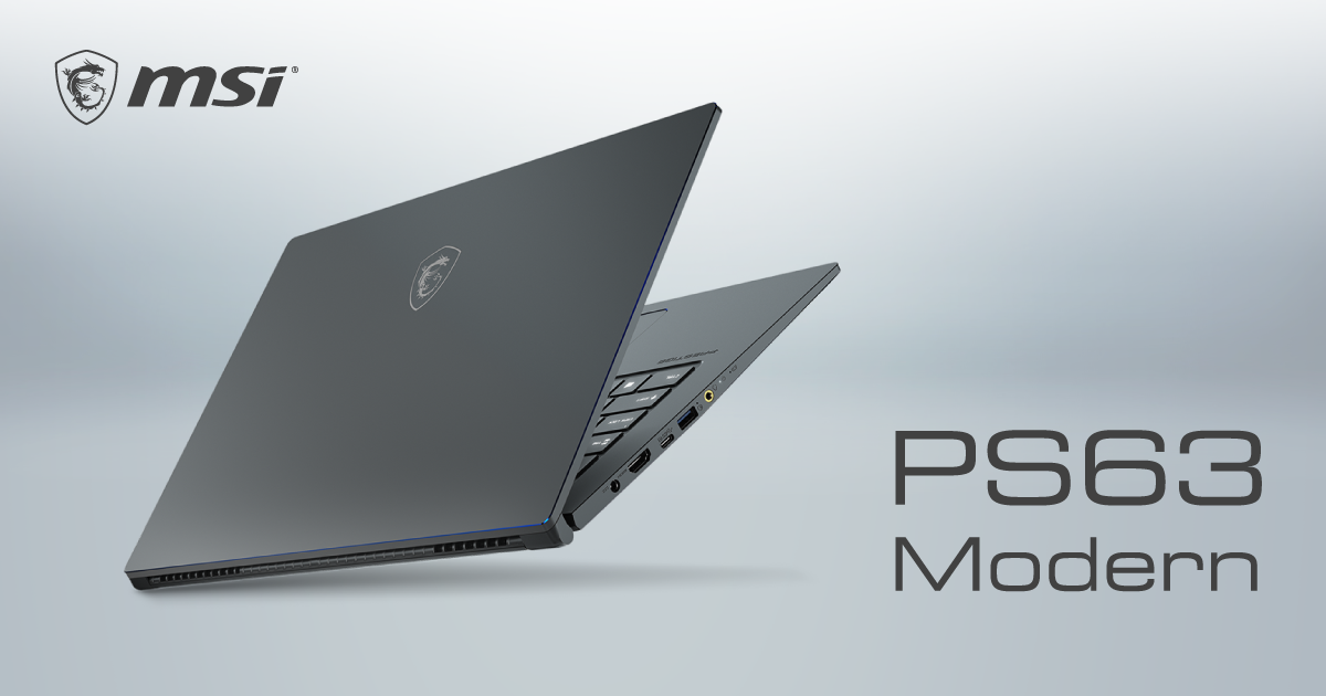 00thumb MSI พร้อมจำหน่าย “Notebook PS63 Modern” แล้วทุกหน้าร้าน บางเบา การ์ดจอแยก ราคาจับต้องได้…. 