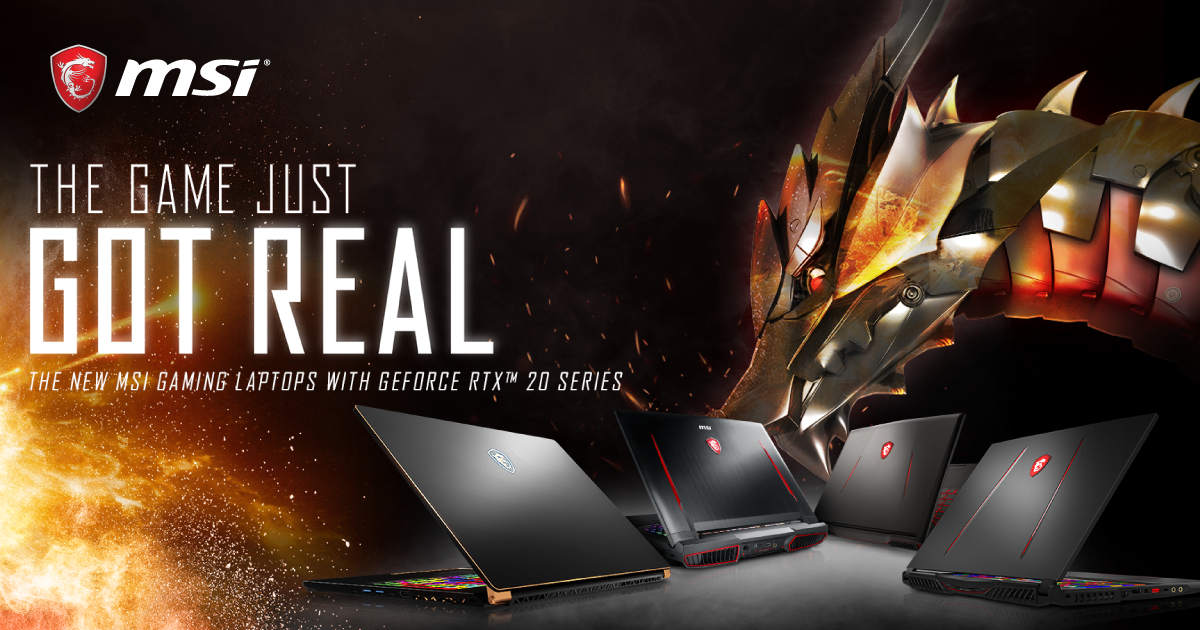 00thumb MSI Thailand เปิดตัว Gaming Notebook ที่มาพร้อมกราฟิกการ์ดรุ่นใหม่ล่าสุดจาก NVIDIA GeForce RTX ซีรี่ส์ เปิดขายพร้อมกันทั่วประเทศ วันที่ 30 มกราคม 2562