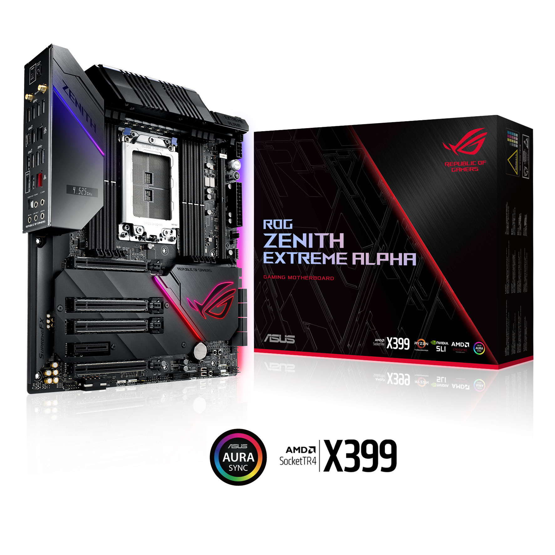 2 ASUS ROG เปิดตัวเมนบอร์ดรุ่นใหญ่จากทาง AMD และ Intel ในรุ่น Zenith Extreme Alpha และ Rampage VI Extreme Omega