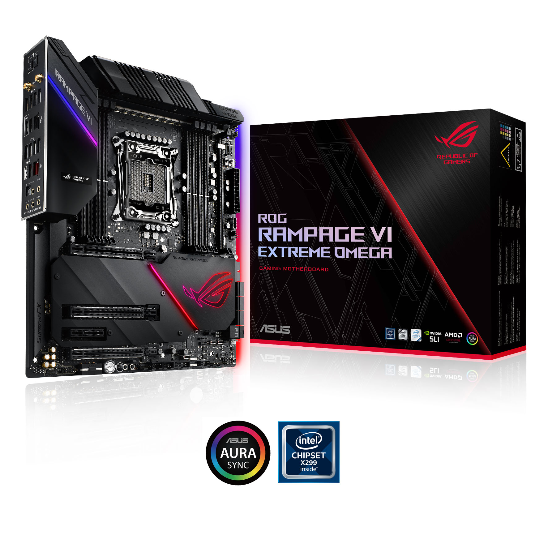 3 ASUS ROG เปิดตัวเมนบอร์ดรุ่นใหญ่จากทาง AMD และ Intel ในรุ่น Zenith Extreme Alpha และ Rampage VI Extreme Omega