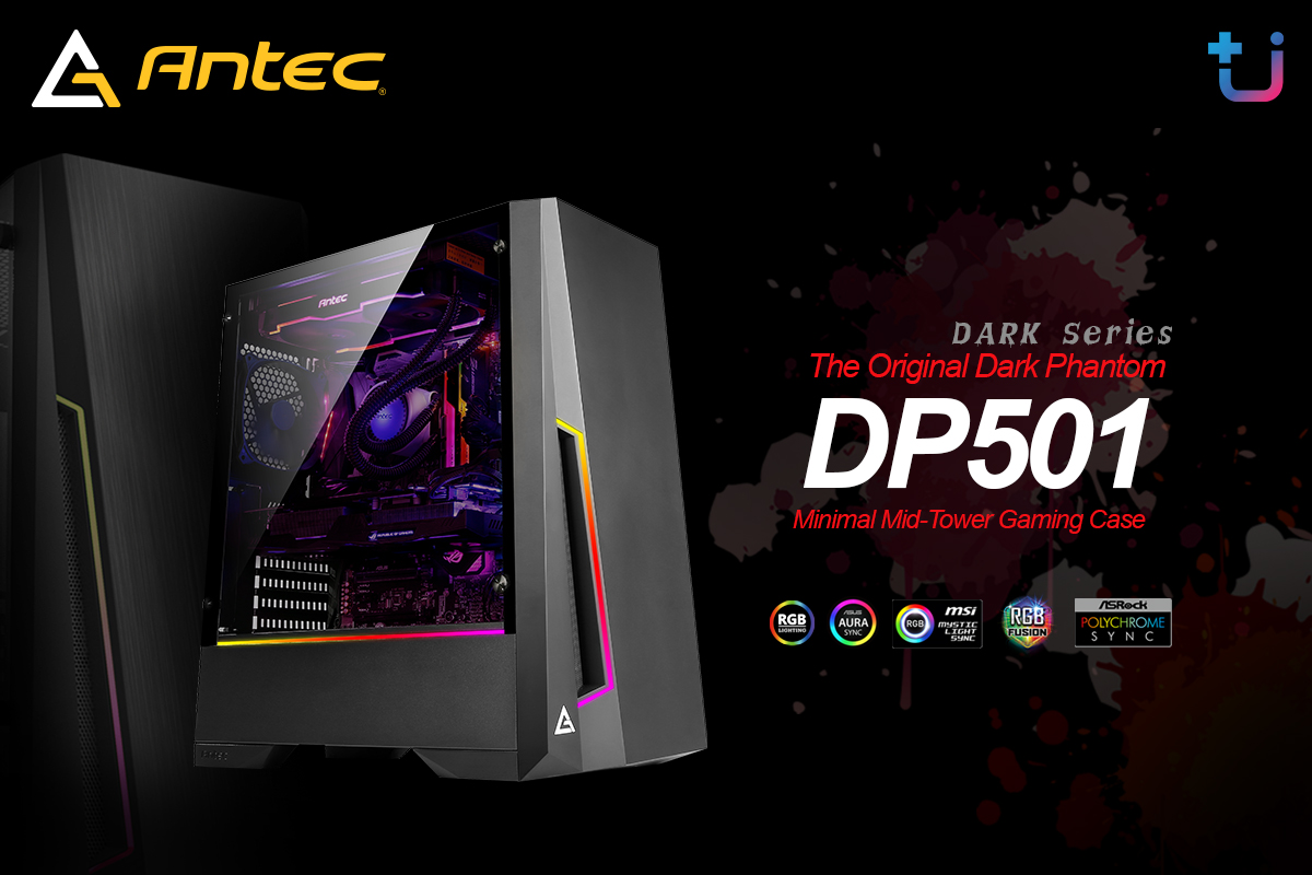 dp501 บริษัท เอสเซนตี้ รีซอร์สเซส จำกัด ผู้นำเข้าและจัดจำหน่าย Antec ผู้นำด้าน Power supply . Case และ Cooling ยี่ห้อดังระดับโลก เข้าไทยแล้ว เคส Antec รุ่นใหม่ล่าสุด Antec Dark Series เคส ARGB ดีไซน์สุดเฉี่ยว ราคาสุดคุ้ม