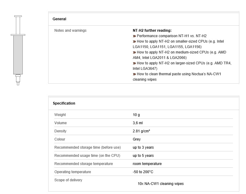 2019 02 10 10 26 07 Noctua NT H2 10g and 3.5g Thermal Paste Review