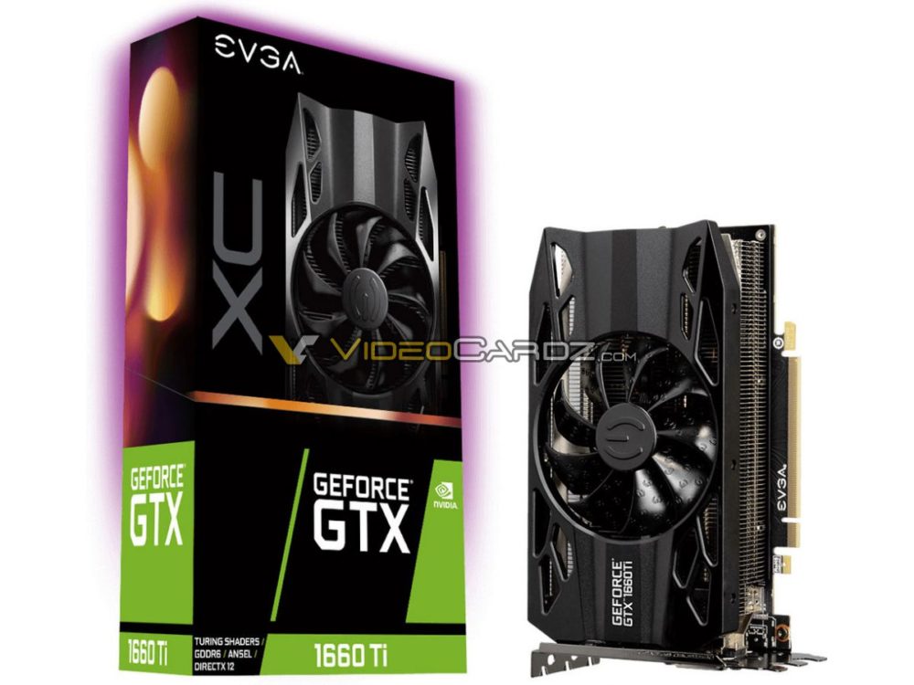 รูปหลุดอีกหนึ่งแบรนด์ EVGA GeForce GTX 1660 Ti XC รุ่นใหม่ล่าสุด 