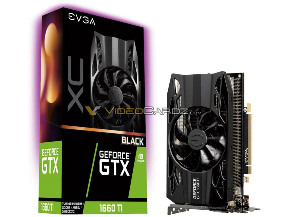 evga gtx 1660 ti xc black 1000x750 รูปหลุดอีกหนึ่งแบรนด์ EVGA GeForce GTX 1660 Ti XC รุ่นใหม่ล่าสุด 