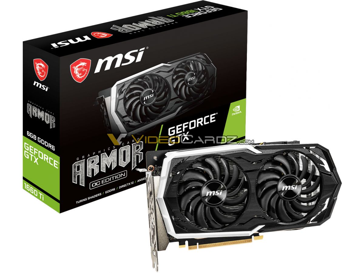 msi-geforce-gtx-1660-ti-1 msi geforce gtx 1660 ti 1 ชมภาพ MSI GeForce GTX 1660 Ti GAMING X และ ARMOR OC รุ่นใหม่ล่าสุดที่ยังไม่เปิดตัวอย่างเป็นทางการ