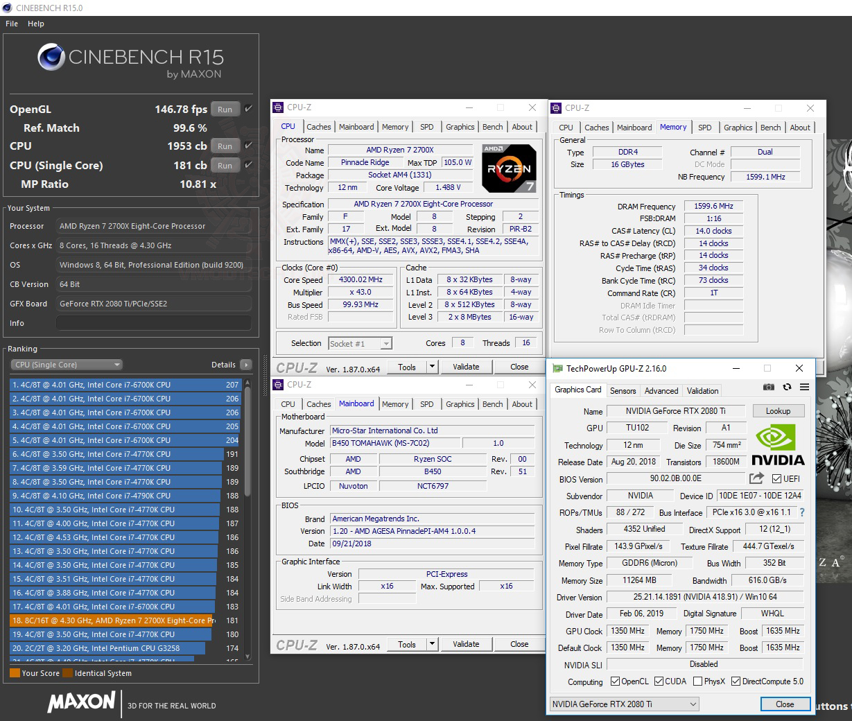 c15 MSI B450 TOMAHAWK REVIEW