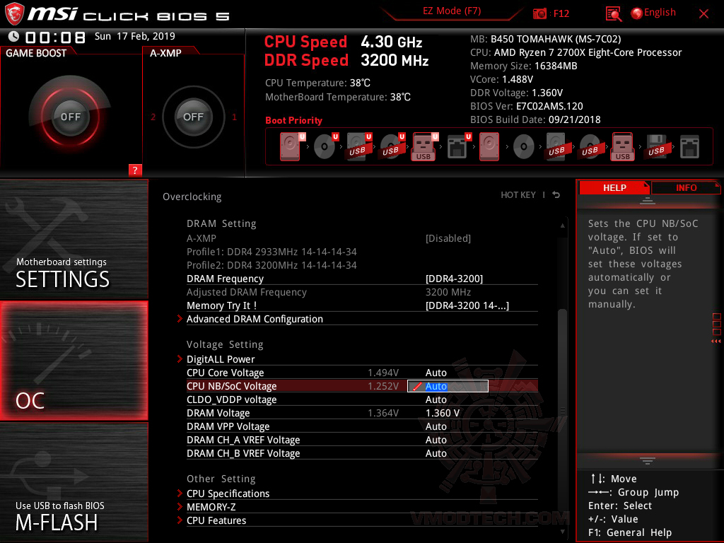msi snapshot 07 MSI B450 TOMAHAWK REVIEW