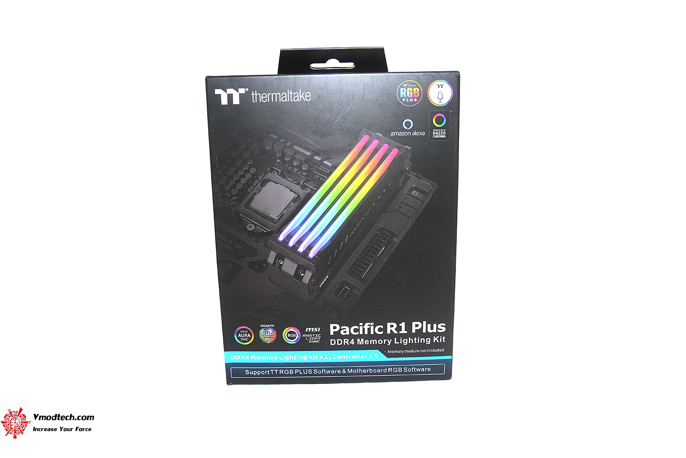 dsc 5446 Thermaltake Pacific R1 Plus DDR4 Memory Lighting Kit Review