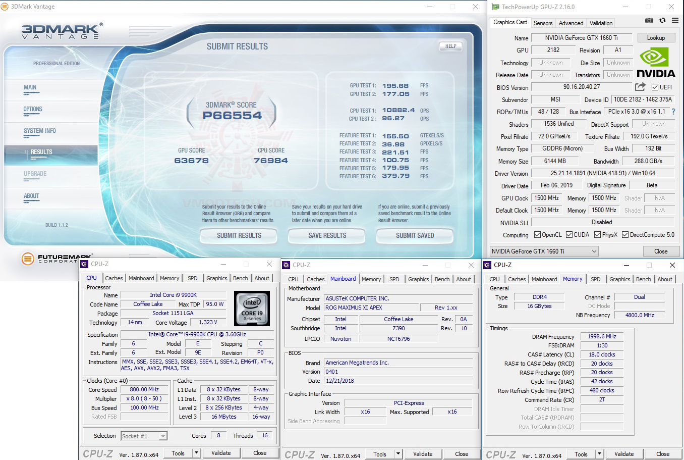vt MSI GEFORCE GTX 1660Ti GAMING X REVIEW