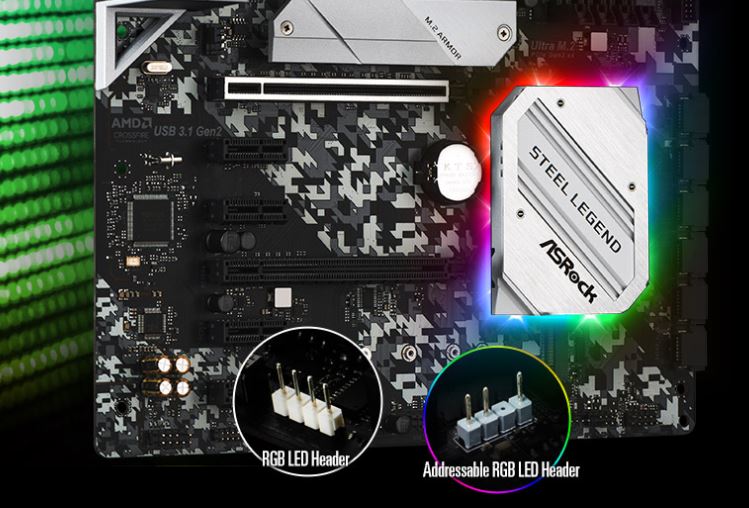 asrock-b450-steel-legend-2 asrock b450 steel legend 2 ASRock B450 Steel Legend เมนบอร์ดปรับแต่งได้ ไลฟ์สไตล์คอเกมและนัก OC