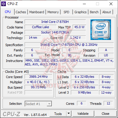 cpu1 cpu1 MSI GL63 8SE with Nvidia RTX 2060 Review