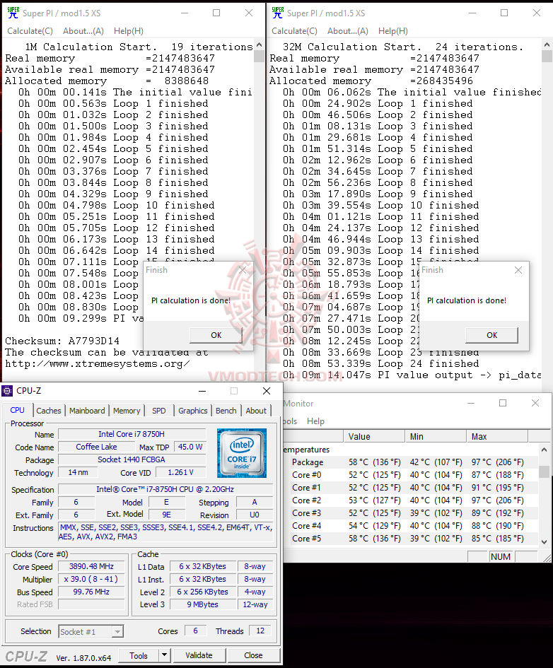 superpi superpi MSI GL63 8SE with Nvidia RTX 2060 Review