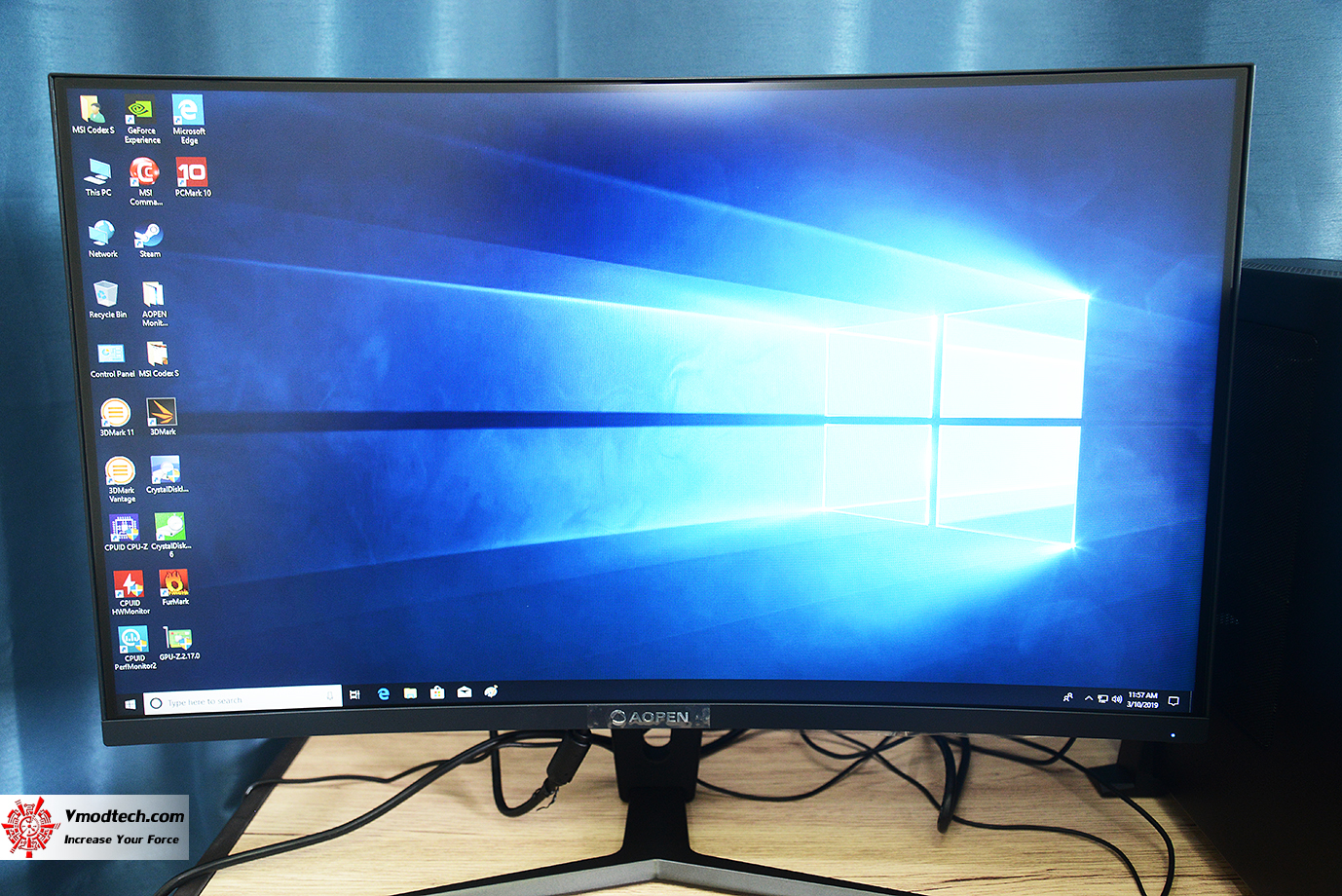 dsc 7102 AOPEN LED 27” HC1 Series 27HC1RPbidpx Curve Screen GAMING MONITOR 144Hz Review