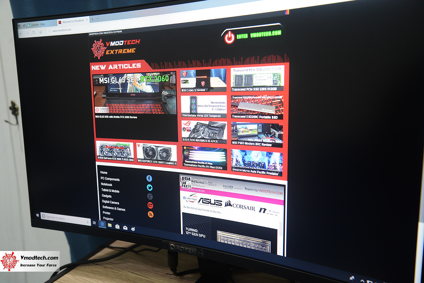 dsc 7310 AOPEN LED 27” HC1 Series 27HC1RPbidpx Curve Screen GAMING MONITOR 144Hz Review