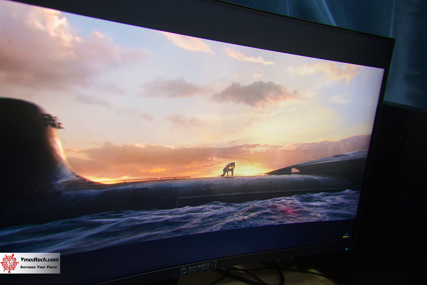 dsc 7326 AOPEN LED 27” HC1 Series 27HC1RPbidpx Curve Screen GAMING MONITOR 144Hz Review