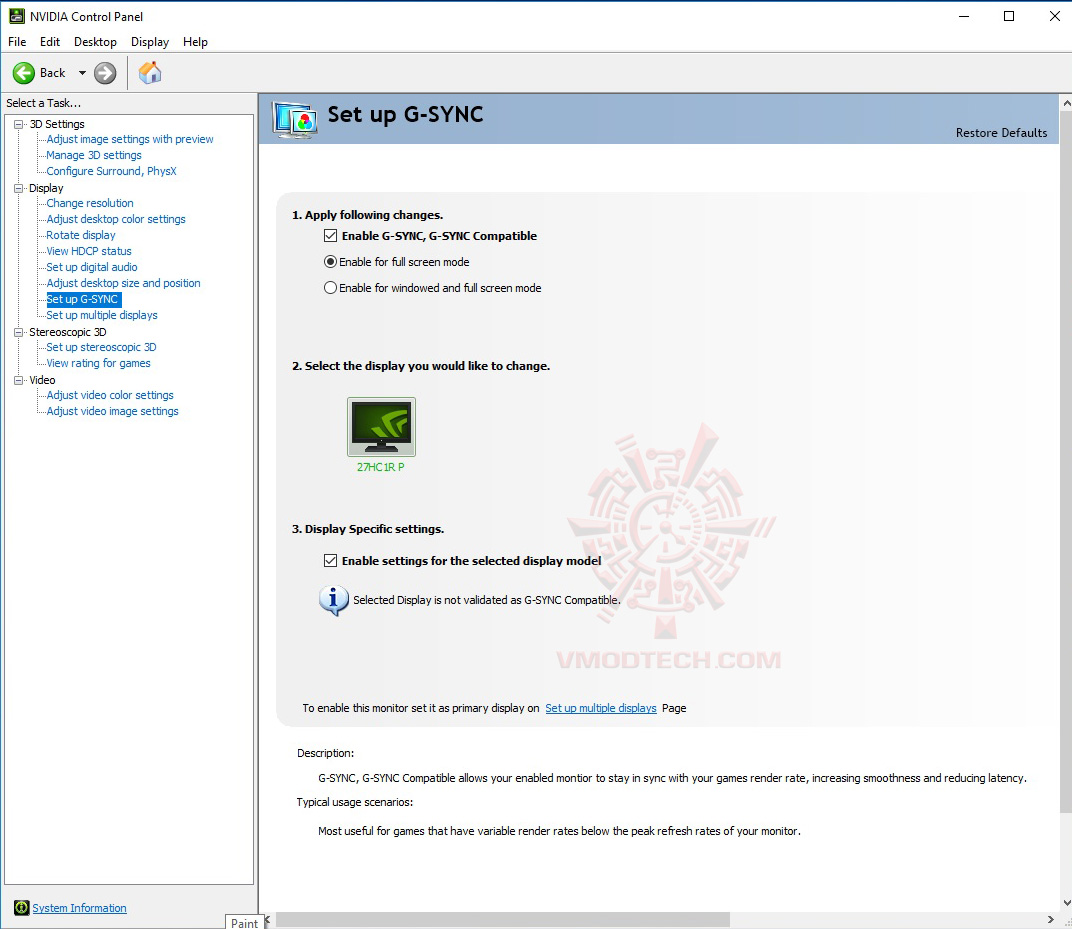 untitled 1 AOPEN LED 27” HC1 Series 27HC1RPbidpx Curve Screen GAMING MONITOR 144Hz Review