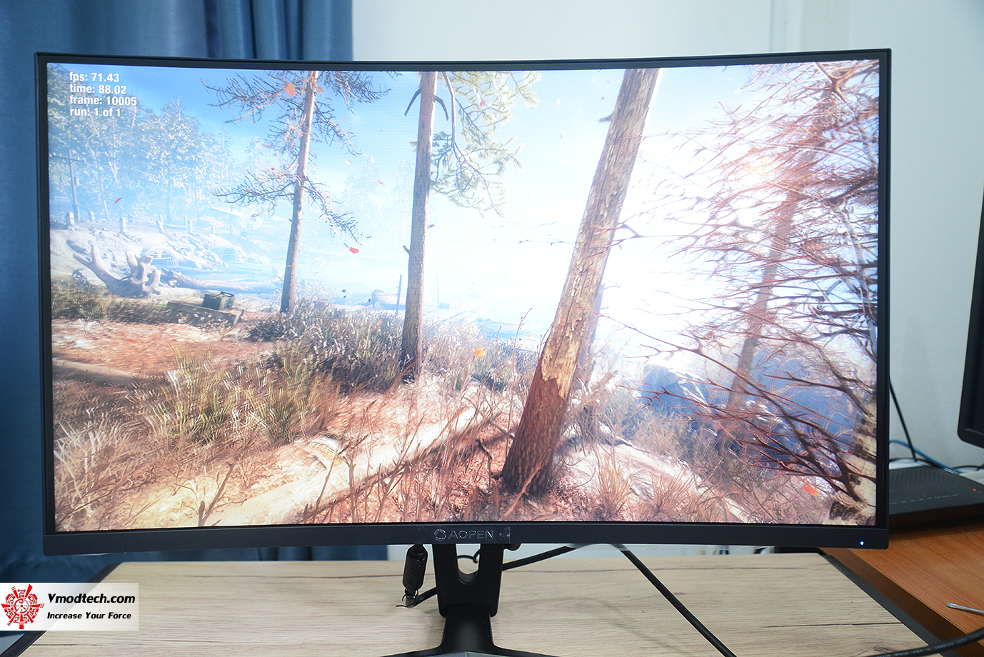 dsc 7372 AOPEN LED 27” HC1 Series 27HC1RPbidpx Curve Screen GAMING MONITOR 144Hz Review