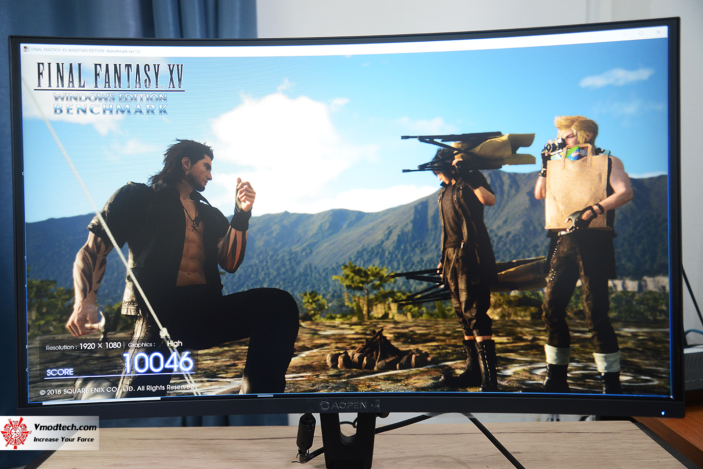 dsc 7405 AOPEN LED 27” HC1 Series 27HC1RPbidpx Curve Screen GAMING MONITOR 144Hz Review