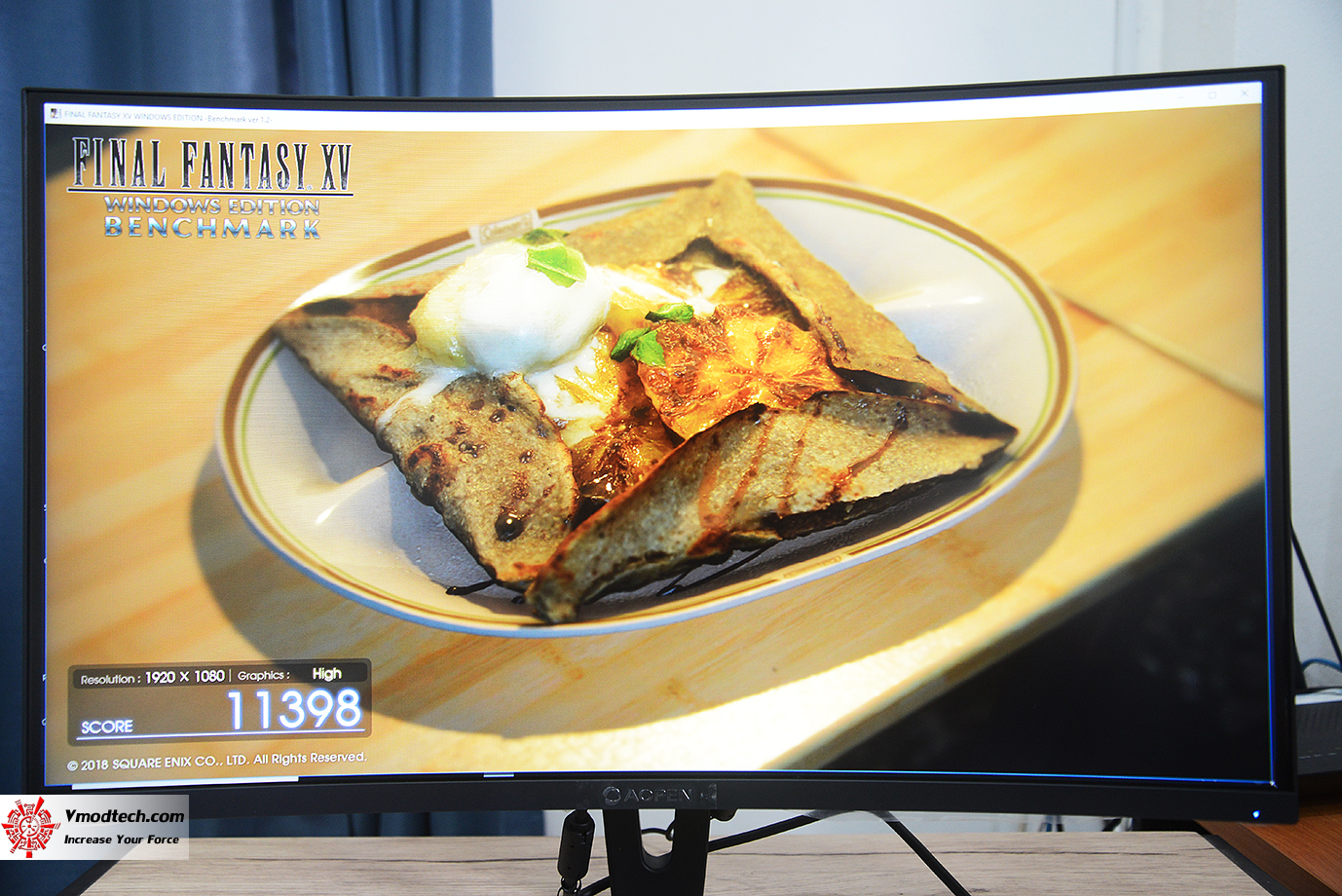 dsc 7412 AOPEN LED 27” HC1 Series 27HC1RPbidpx Curve Screen GAMING MONITOR 144Hz Review