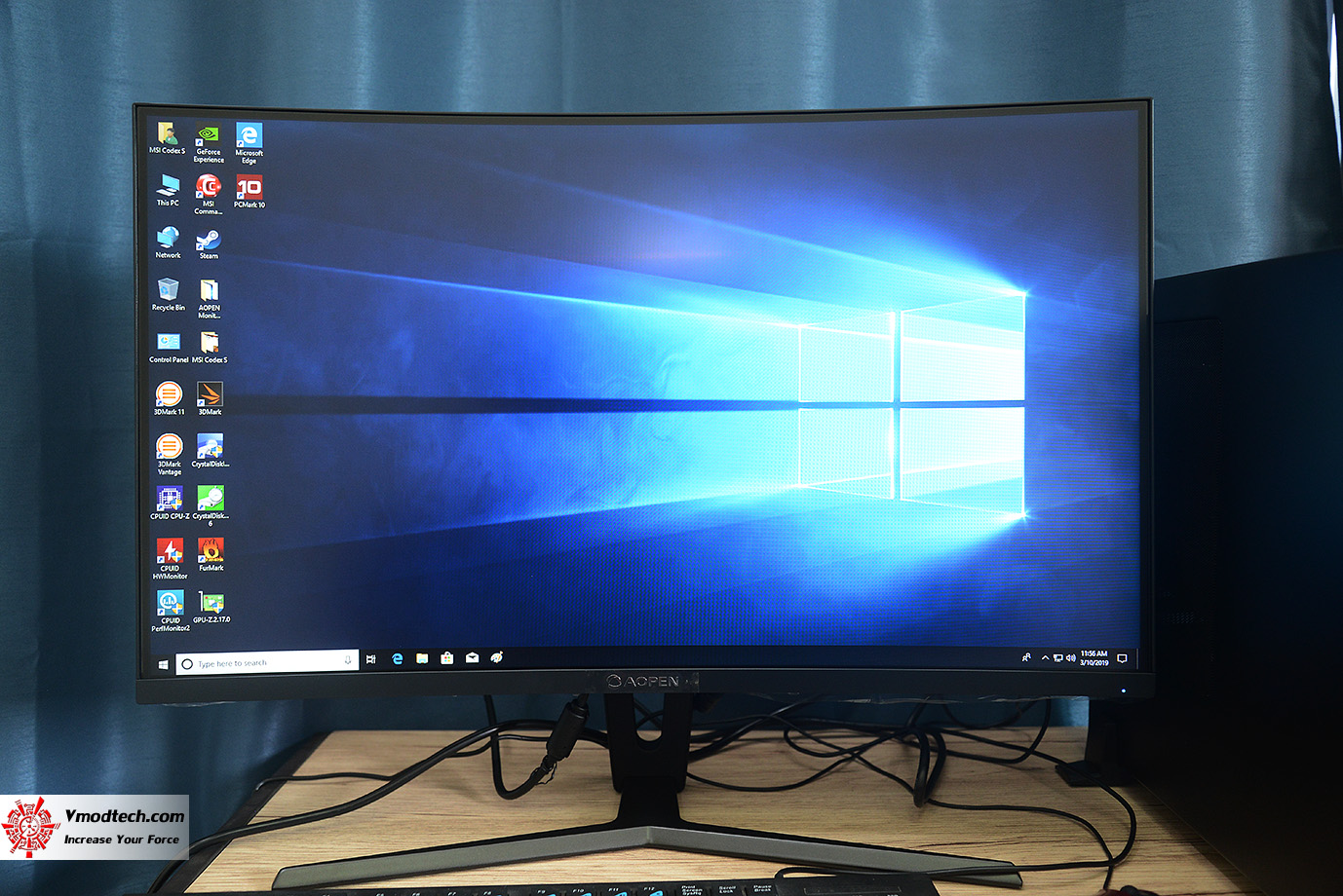 dsc 7099 AOPEN LED 27” HC1 Series 27HC1RPbidpx Curve Screen GAMING MONITOR 144Hz Review