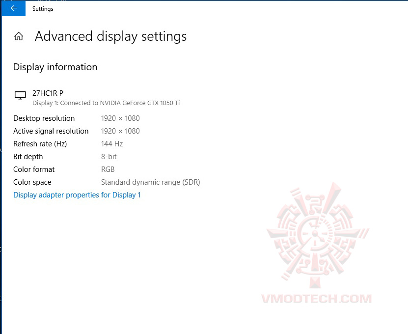 info1 AOPEN LED 27” HC1 Series 27HC1RPbidpx Curve Screen GAMING MONITOR 144Hz Review