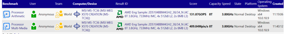 msi ms 7c36 msi meg x570 creation 1000x120 หลุดข้อมูลเมนบอร์ด MSI X570 Creation กับซีพียูที่คาดว่าเป็น AMD ZEN2 รุ่นใหม่ล่าสุด 