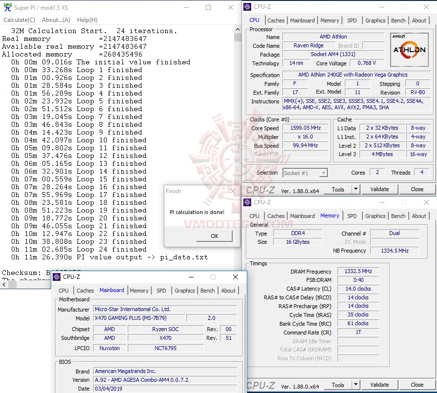s32 AMD Athlon 240GE Processor with Radeon Vega 3 Graphics Review 