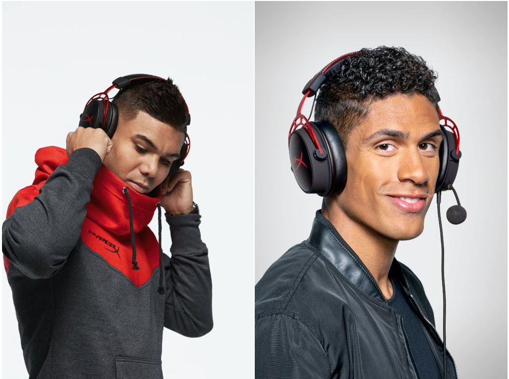 2019 04 03 22 38 17 2 นักเตะอาชีพ Casemiro และ Rapahël Varane เข้าร่วมเป็นแบรนด์แอมบาสเดอร์ HyperX