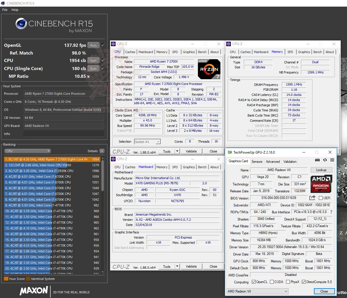 c15 c15 MSI X470 GAMING PLUS REVIEW