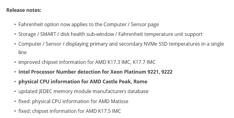 2019-04-08_10-37-12 2019 04 08 10 37 12 หลุดข้อมูลซีพียู AMD Ryzen Threadripper Castle Peak และซีพียู EPYC Rome CPU รุ่นใหม่ล่าสุดโผล่ในโปรแกรม AIDA64