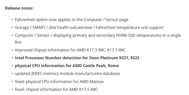 2019 04 08 10 37 12 หลุดข้อมูลซีพียู AMD Ryzen Threadripper Castle Peak และซีพียู EPYC Rome CPU รุ่นใหม่ล่าสุดโผล่ในโปรแกรม AIDA64  