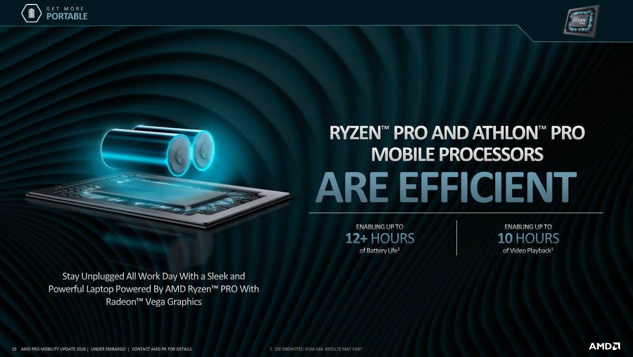 2019 04 08 21 17 47 AMD เปิดตัวซีพียู AMD Ryzen PRO Mobile และ AMD Athlon PRO mobile รุ่นใหม่ล่าสุดในรุ่นที่สอง 2nd Gen อย่างเป็นทางการ