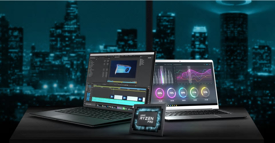 2019 04 10 11 30 27 AMD เปิดตัวโปรเซสเซอร์ AMD Ryzen™ PRO Mobile และ Athlon™ PRO Mobile รุ่นที่ 2 เสริมกำลังในระดับพรีเมียมให้กับโน๊ตบุ้คเชิงพาณิชย์