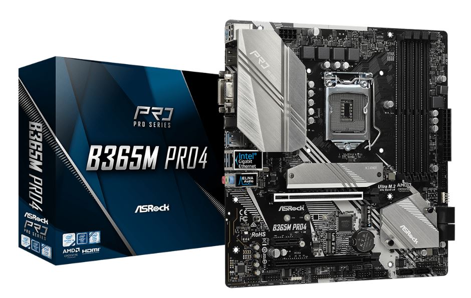 asrock b365m pro4 1 ASRock B365M Pro4 เมนบอร์ดมือโปร ฟีเจอร์ครบ จบทุกความต้องการ